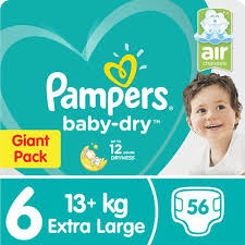 pampers baby dry 6 megapack